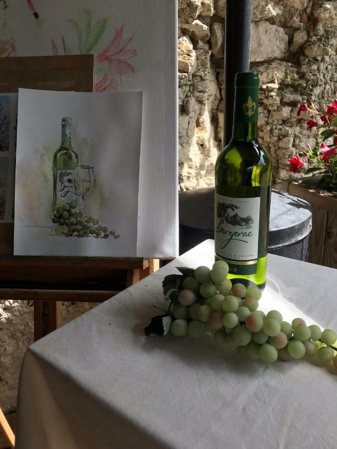 Le Peyrail Bed & Breakfast Les Leves-et-Thoumeyragues Bagian luar foto